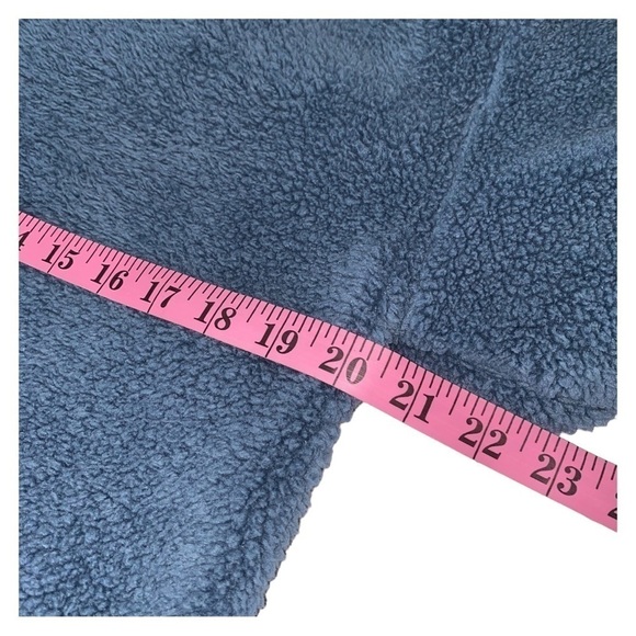 Koolaburra UGG Soft Brushed Back Sherpa Hoodie Coast Blue XS - Picture 4 of 7